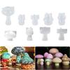3D Mushroom Silicone Mold Mushroom Resin Mold Mushroom Epoxy Resin Casting Mold for DIY Soap Home Decors Scented Candle