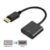 1080P DisplayPort - HDMI uyumlu adaptör Erkek DP - Dişi HDMI uyumlu kablo dönüştürücü Video ses HDTV PC projektör için