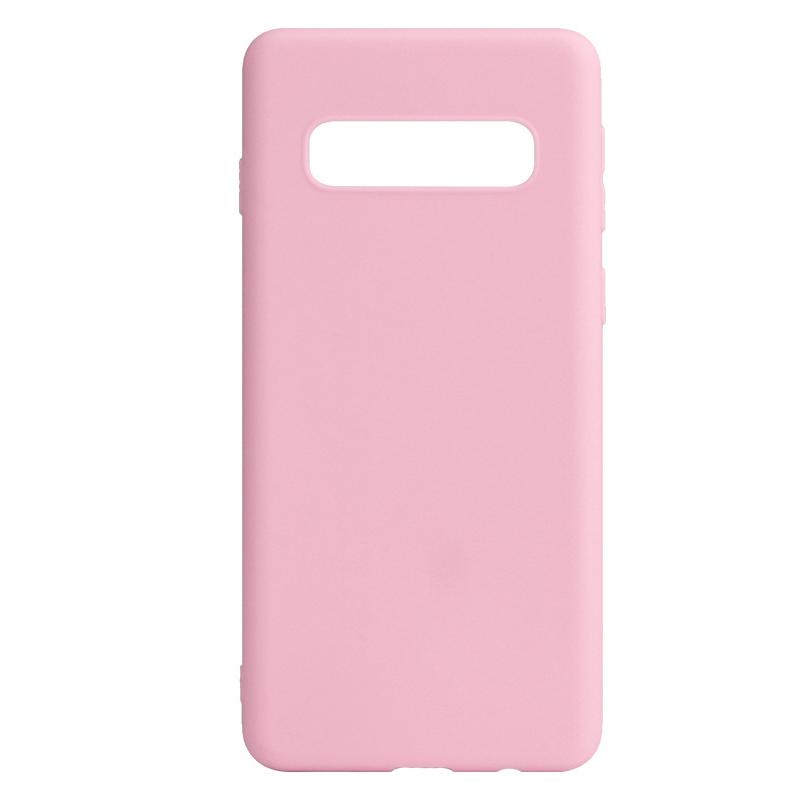 Simple Slim Matte Soft Silicone Back Cover Fundas For Samsung Galaxy S10 E S10 Plus S10E S10 5G Soft TPU Phone Case