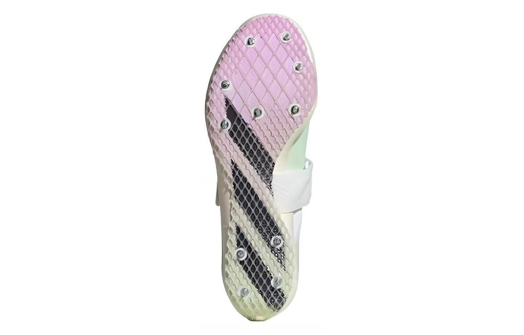 Adizero Salto in Alto Adidas 'White Green Spark' ID7243