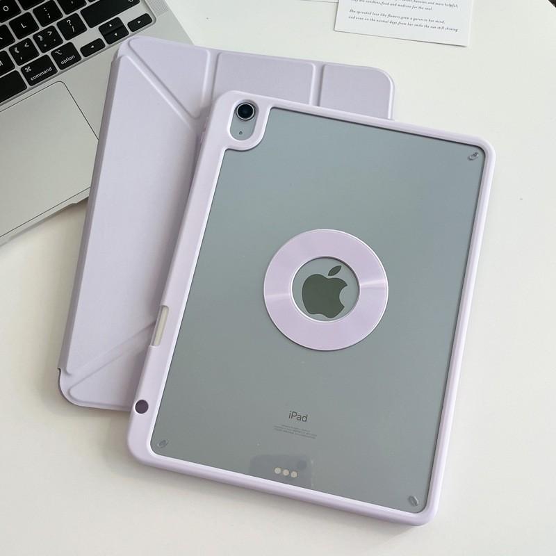 Magnetic Flip Case IPad 11 2026 With 360 Rotation Stand Full Coverage Shockproof Cover In Acrylic Slim Design