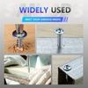 #8 Modified Truss Head Sheet Metal Screws Assortment Kit 410 Stainless Steel Self Tapping Drilling Screws for Metal Plastic Wood