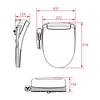 Flowbal Warm Water Wash Toilet Seat Deodorizing Function Nozzle IB-110-Y