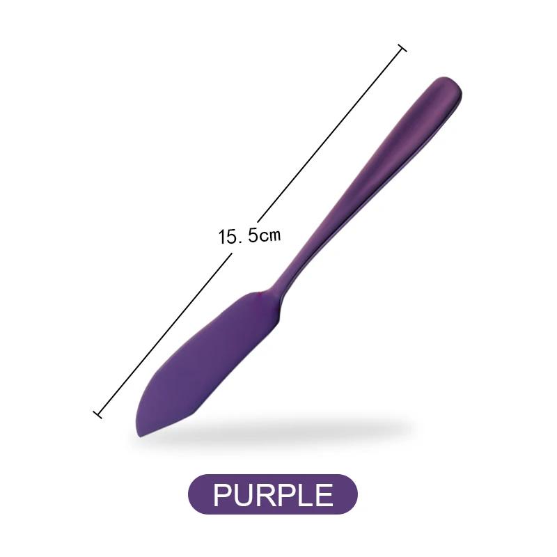 Buy Go 304 Butter Knife Cheese Dessert Jam Spreaders Stainless Steel Cream Gold Rose Knifes Western Cutlery Breakfast Tool