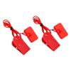 2PCS Treadmill Safety Switch Rectangular Insert ABS and Brass Treadmill Safty Lock for Yijian AD Gym
