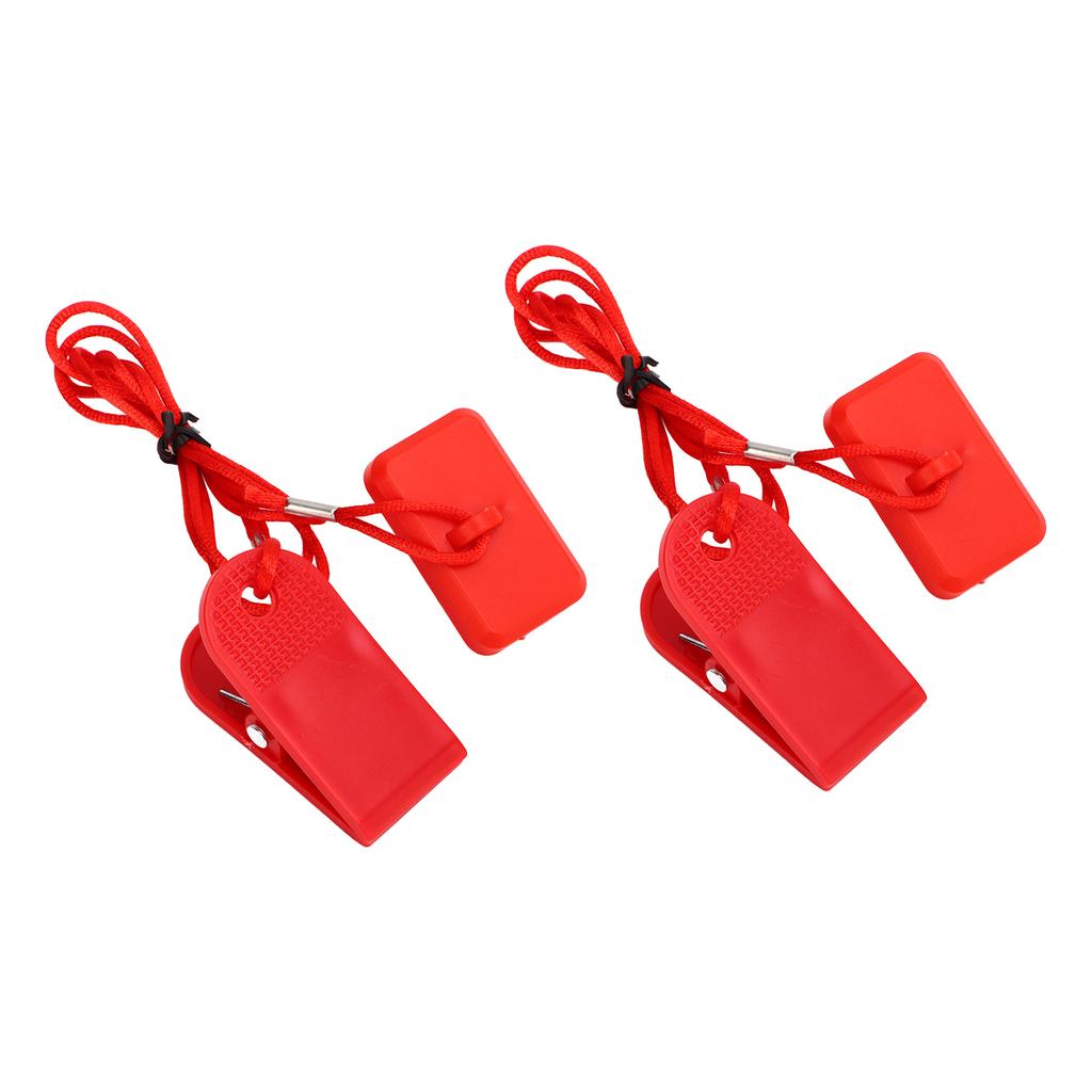2PCS Treadmill Safety Switch Rectangular Insert ABS and Brass Treadmill Safty Lock for Yijian AD Gym