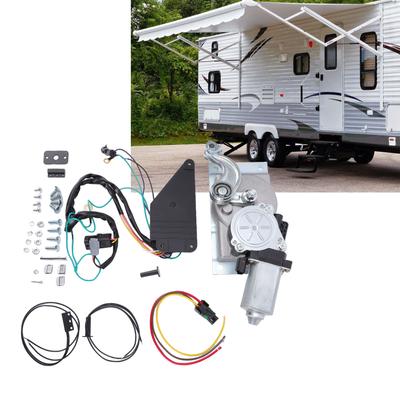 RV Step Motor Conversion Kit for A Curved Linkage 379160 Replacement for Kwikee 22 23 28A 30 32 33 34 35 36 38 40 Series Steps