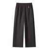 Plus Size Autumn/Winter Velvet Wide-Leg Pants for Middle-Aged and Elderly Women