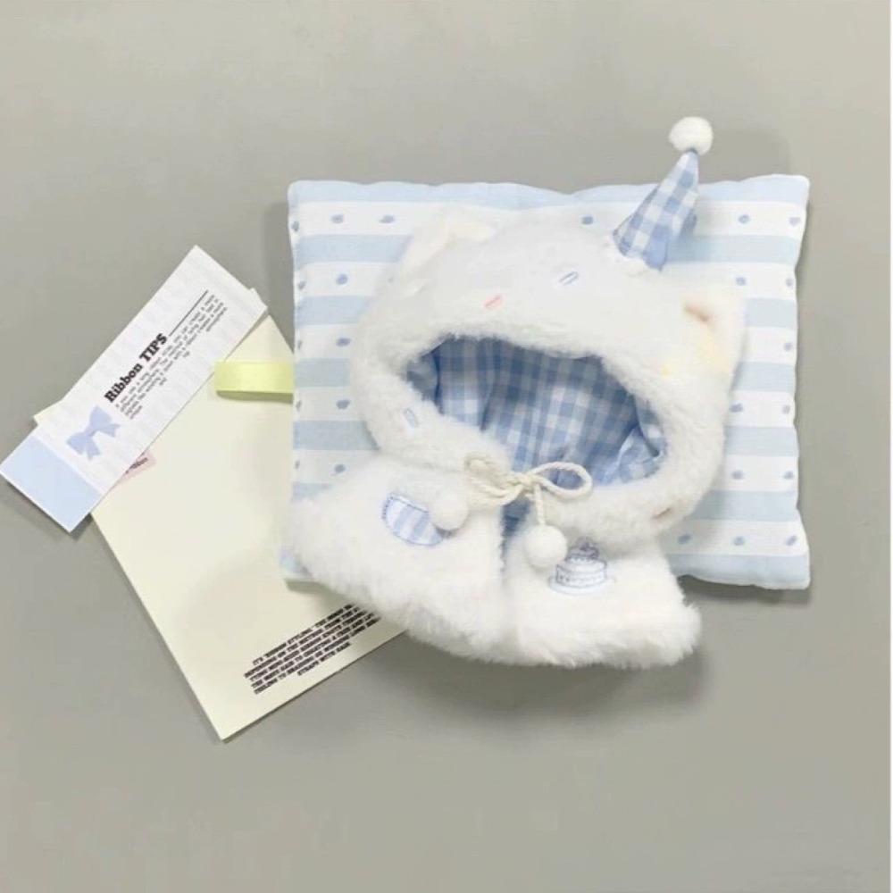 Dress Up Cotton Doll Clothes Head Covers Doll Cloaks Doll Accessories 10cm Doll Clothes DIY Toy