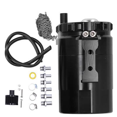 350ml Oil Catch Can Kit Keep Engine Clean Universal for Most Cars and Small Parts of MotorcyclesBlack