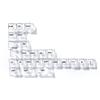 132Keys Transparent Keycaps 10mm Profile Keycap Set for Mechanical Keyboards with Color Lighting Side/Top Print