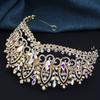 Rhinstone Crown for Women Bridal Tiaras Wedding Hair Jewelry Princess Queen Party Bride Tiaras and Crowns Prom Pageant
