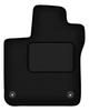 Driver's Mat Black For: Renault Twingo III Hatchback (2014-)
