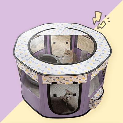 Foldable Pet Dog Bed Tent Large Dogs Houses Beds Dog House Kennels Cats Cama Sweet Cat Bed Basket Cozy Kitten for Delivery Room