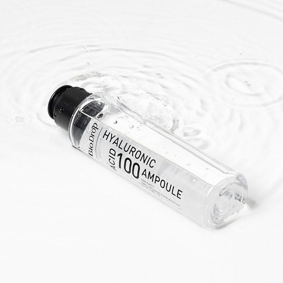 [Biodrop] 100 Hyal All Ampoule, High Concentrate Hyaluronic Acid 100%, 100ml