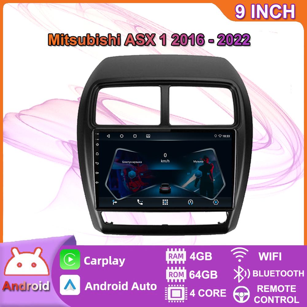 

Для Mitsubishi ASX 1 2010-2022 Для C4 Peugeot 4008 Автомобильный Радио Мультимедийный Видеоплеер Навигация GPS Carplay Android 2din 4 + 64 ГБ 4+64GB,B