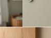 Antique Travertine Door Handle Set: Magnetic Silent Lock for Modern Interior Doors