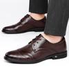 Mode Mode Britischer Stil Plateau Leder Hochzeitsschuhe für Herren Neuer Designer Weichsohlige Frühling Herbst Herren Kleiderschuhe