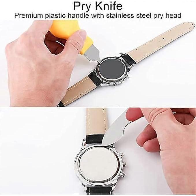 6 Pieces Watch Opener, Watch Repair Tool, Watch Repair Tool Kit, Watch Case Removal, for Different Types of Watches