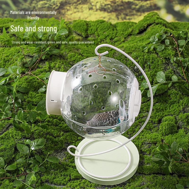 Transparent Outdoor Bird Cage for Parrots and Other Birds