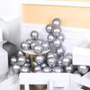 20/50Pcs Versatile Metallic Chrome Silver Grey Balloons High Shine Latex Balloons for All Kinds of Party Supplies