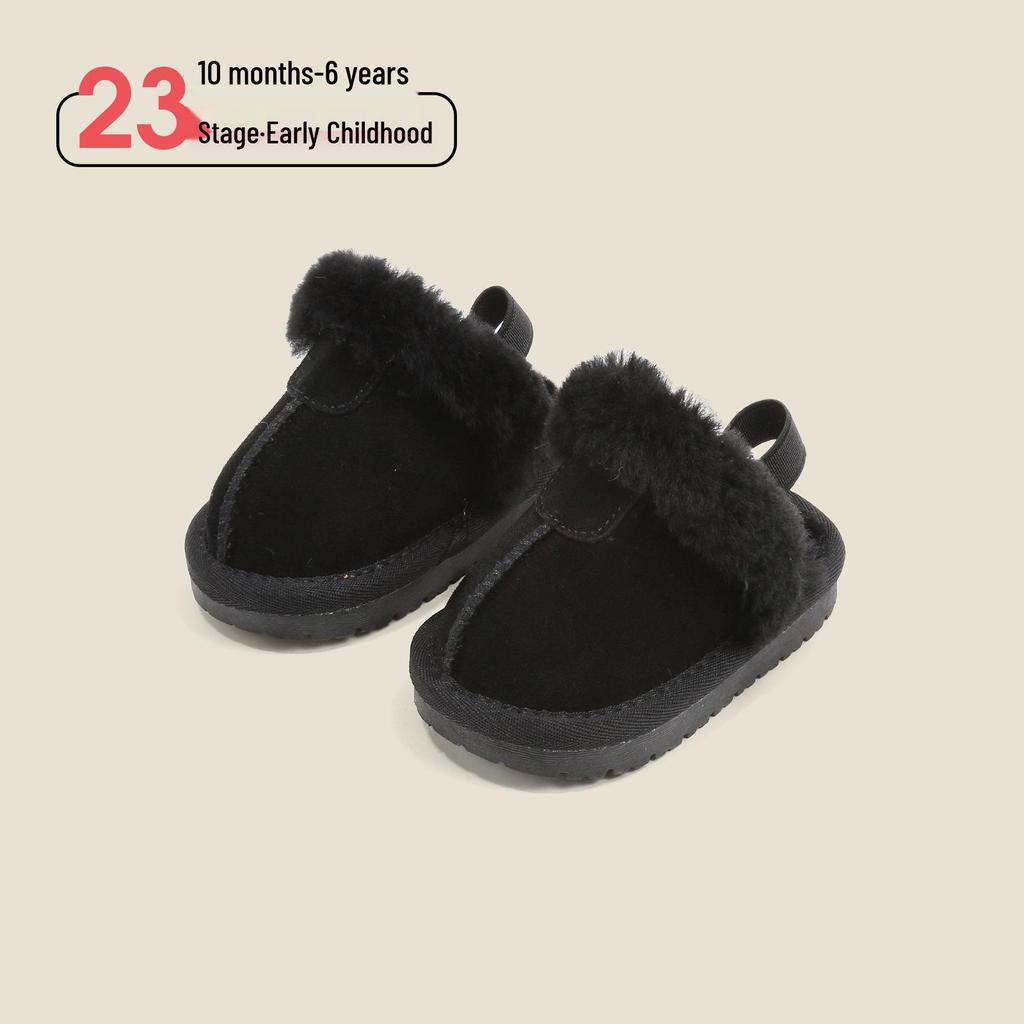 Pantofole in Cotone per Neonati Pre-Cammino: Calde Scarpe in Velluto, Unisex Autunno/Inverno