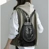 Mochila Minimalista Retro de Cuero Suave, Nueva Bolso de Mano para Viajes al Aire Libre, Bolso Cruzado Casual Multifuncional