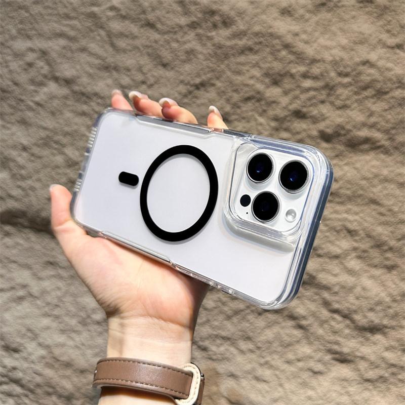 Luxury Wireless Charge Magsafe Transparent Case For iPhone 15 16 14 13 11 12 Pro Max Plus 11 Magnetic Shockproof Soft Bumper Cover