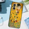 Sternennacht Klimt Kuss Hülle Für OPPO Reno 11 12 13 13F 12F 11F 8T 7 8 10 Pro OPPO Find X8 Pro X6 X3 X5 Lite Abdeckung