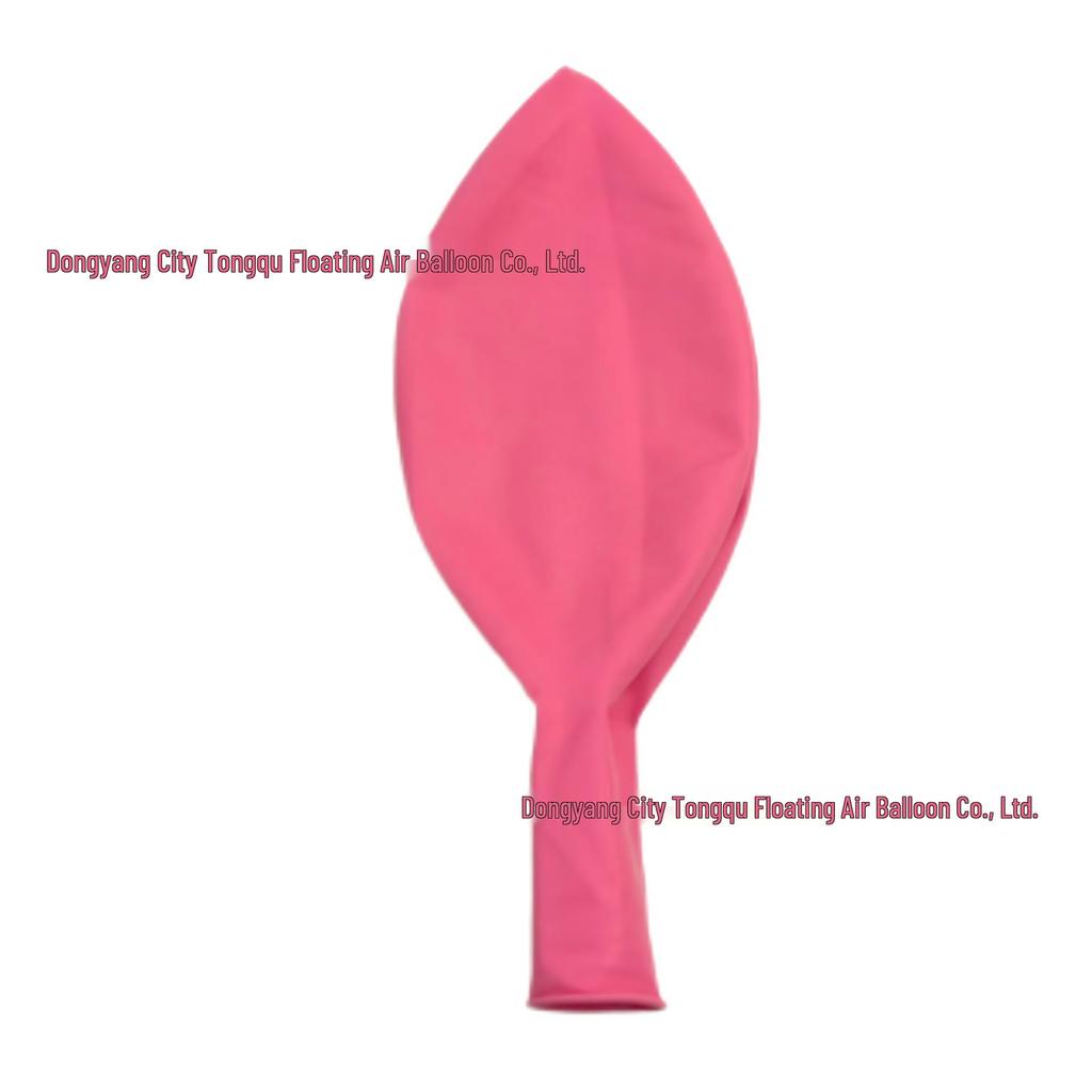 18-Inch Thick Transparent Latex Balloon for Weddings & Parties