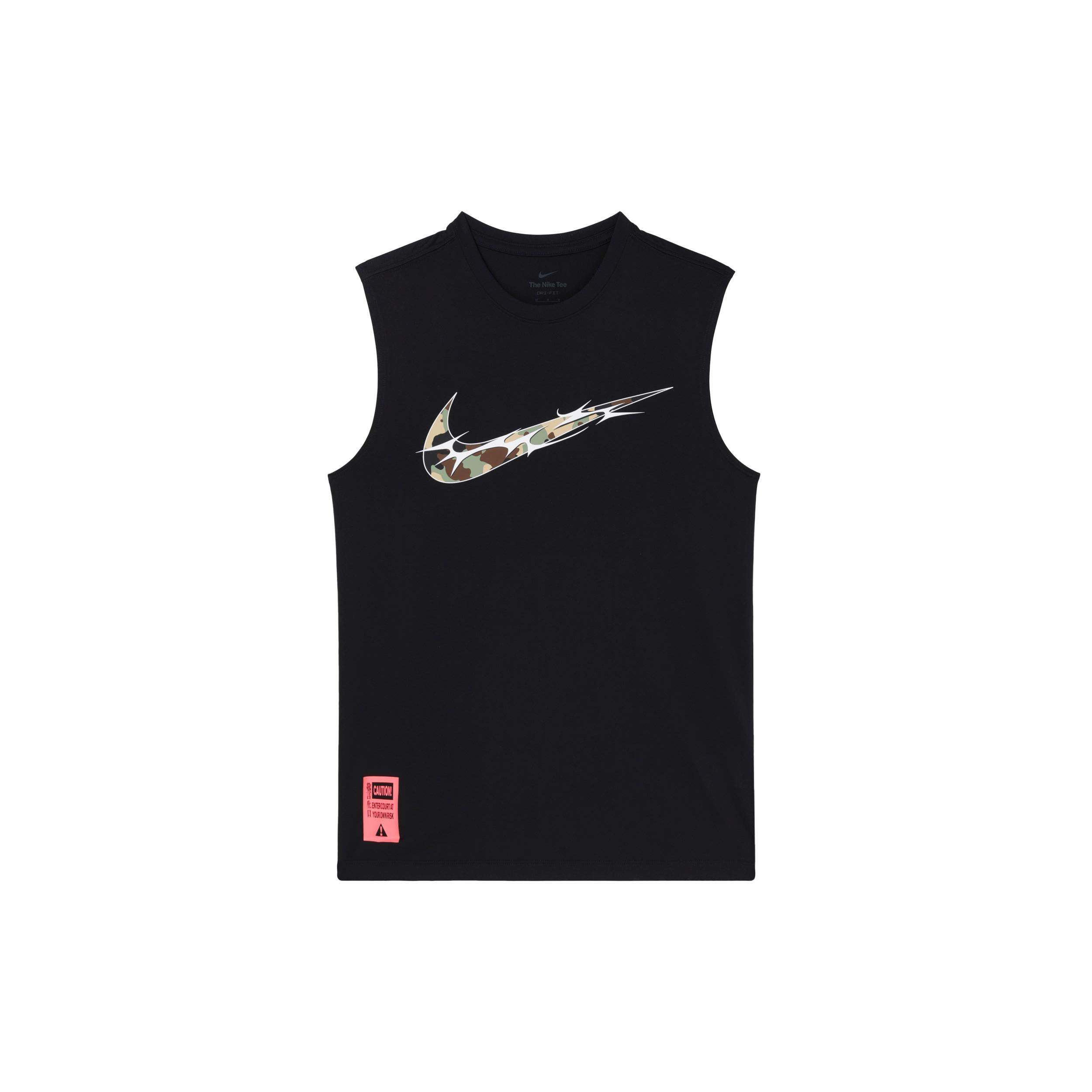 Мужская футболка Nike Dri Fit Черная HM4463-010 S