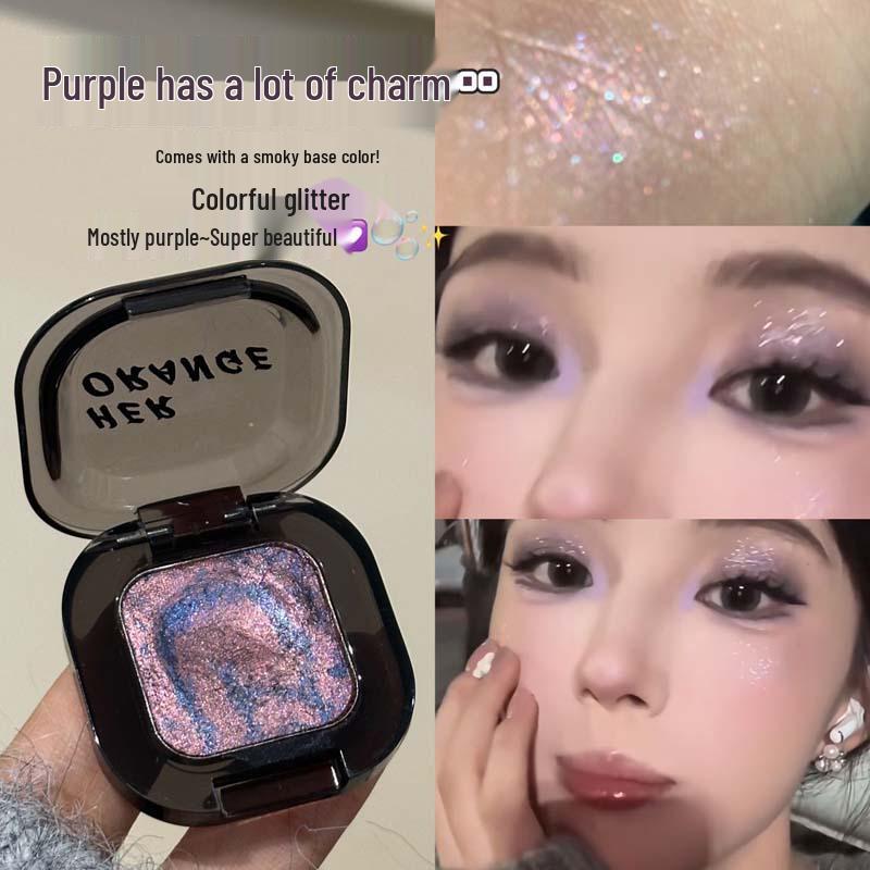 Five-Flower Rich Girl Pearlescent Eyeshadow Palette with Super Shimmer Under-Eye Brightener