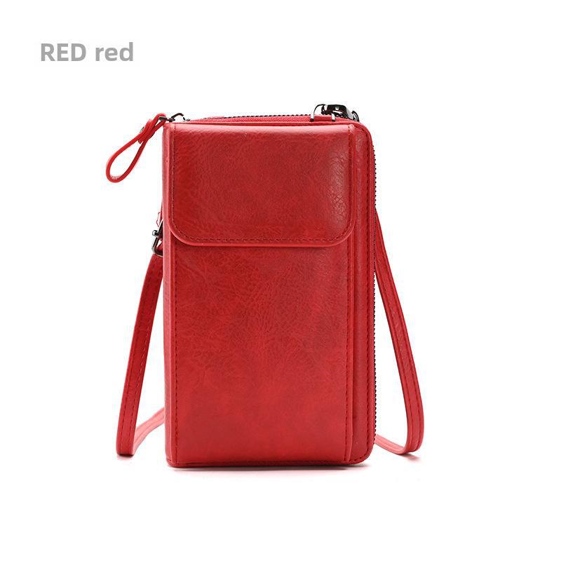 2026 Spring Women s Korean-Style Multi-Function Wallet Shoulder Messenger Bag