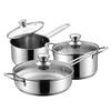 Odin Zall Classic Stainless Steel Cookware Set
