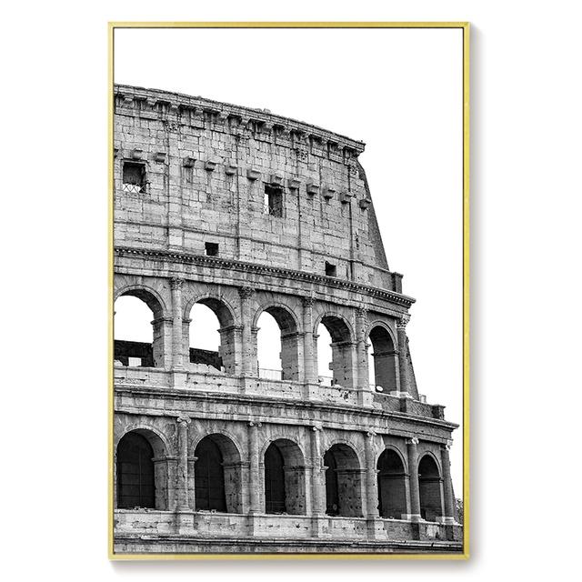 

Черный, белый цвет, Италия, Колизей, Рим, древний памятник, Колизей, холст, живопись, постеры, классические настенные картины, домашний декор для гостиной 21*30cm