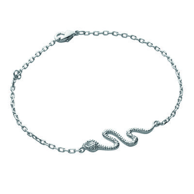 [K1865] - Pulseira de Prata 'Tentation' prata (banhada a ródio) - 25x9 mm