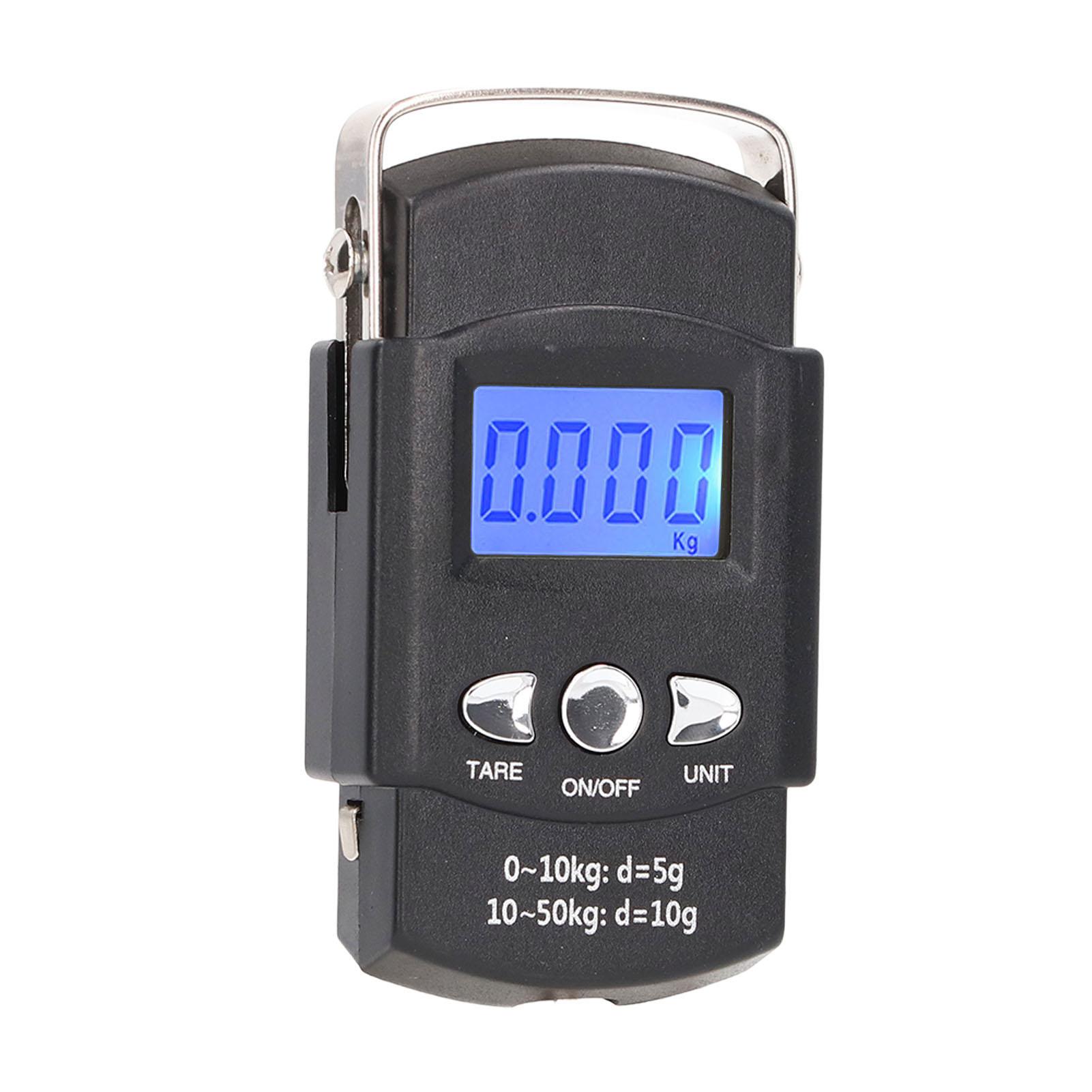 

Электронные крючковые весы ЖК-дисплей Цифровые Подвесные Рыболовные 50 кг с 1-метровой Скрытой Рулеткой