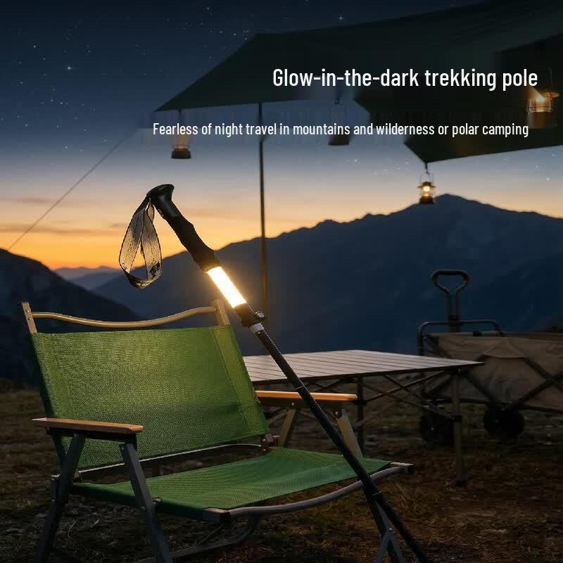 Rechargeable Multi-functional Luminous Walking Cane