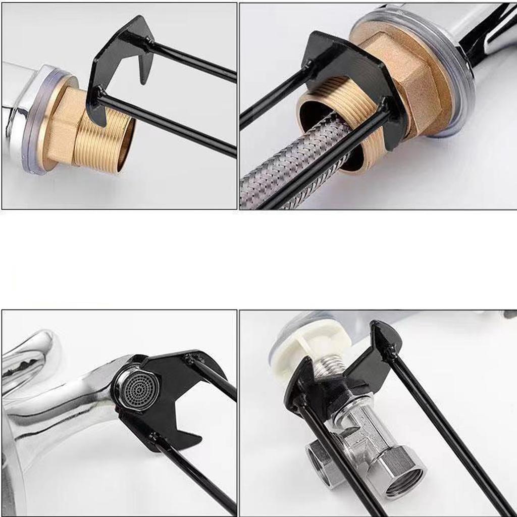 Multifunctional Sink , Basin Faucet , Plumbing Tools For Tight Spaces Kitchen Bathroom Home, Portable Installation Tool For Homeowners
