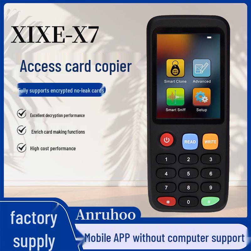 X7 Smart Card Reader & RFID Cloner for Access Control and Elevator Systems X7 Chinese