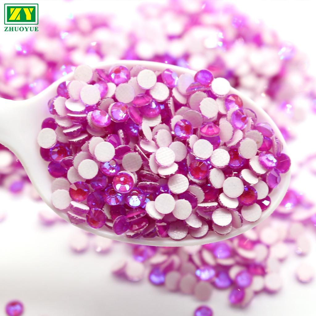 High Quality Hot Fix Shiny Flat Back Rhinestones for Shoe & Clothing Decoration Accessories