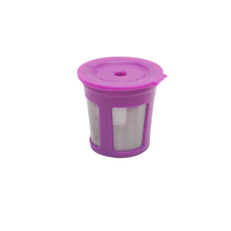 Keurig-Compatible Reusable Stainless Steel K-Cup Coffee Filter Basket фиолетовый