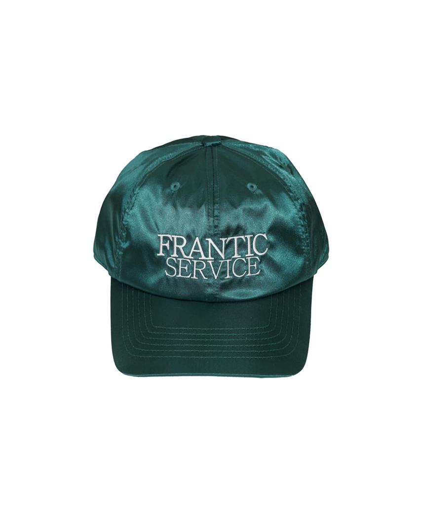Peulaentigseobiseu Frantic Embroidered Satin Ball Cap - Green