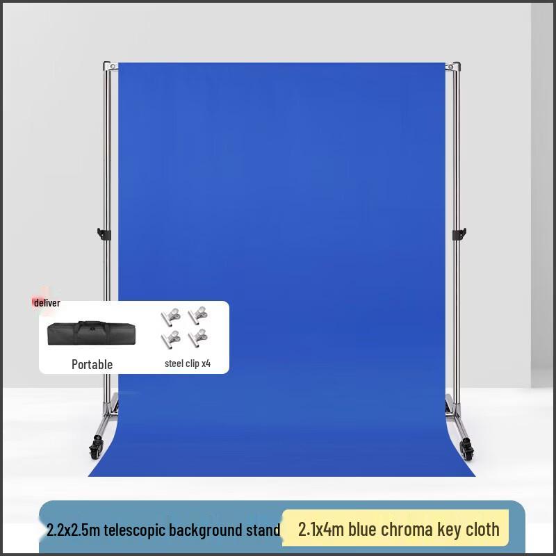 Adjustable Stainless Steel Background Stand Kit