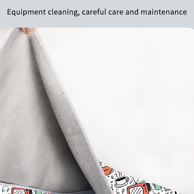 Foldable Magic Wrap Travel Makeup Bag: Lay N Go, Lay Flat, Expandable, Soft & Washable Magic Self-Adhesive Cloth For Cosmetics