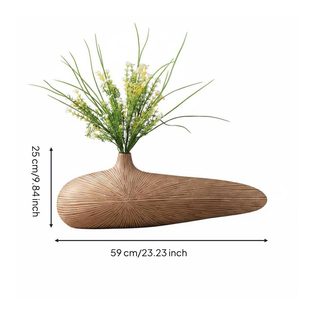 Home Decoration Resin Vase Centerpiece Modern Creative Decor