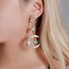 Moon Sun Earrings Drop Dangle Earrings Alloy Material Party Jewelry for Girls