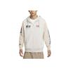 Nike Sportswear Club Casual Comfortable Hooded Zip Letter Long Sleeve Jacket Men Jackets Light-Brown HQ4950-104