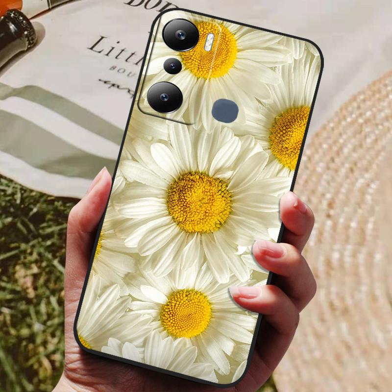 For Infinix Hot 20i Case Wolf Lions Painted TPU Silicone Soft Case for Infinix Hot 20i Phone Cover X665C X665E Shockproof Fundas