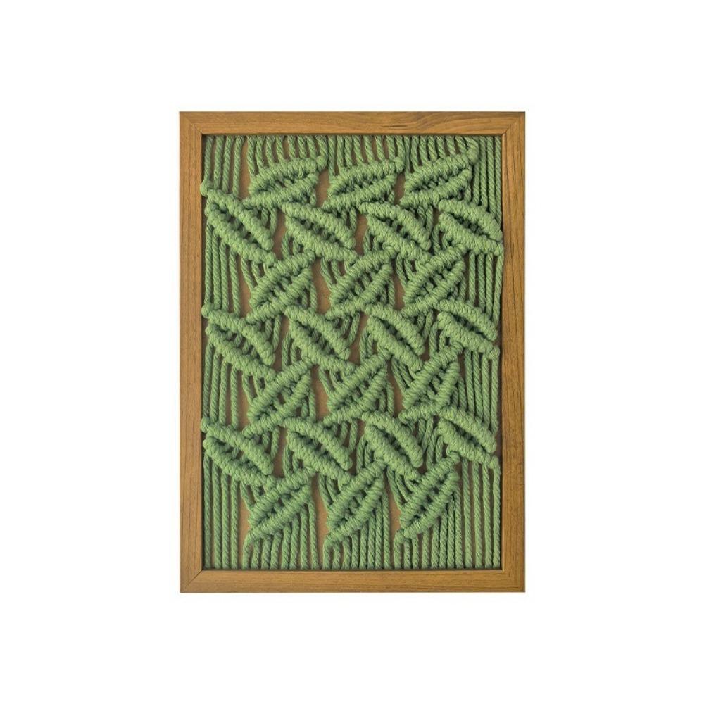 Hand Woven Woven Decor Painting Dual-use Handmade Tapestry Woven Tapestry Picture Frame Bedroom